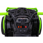 Elektrická štvorkolka  ATV - čierno-zelená 